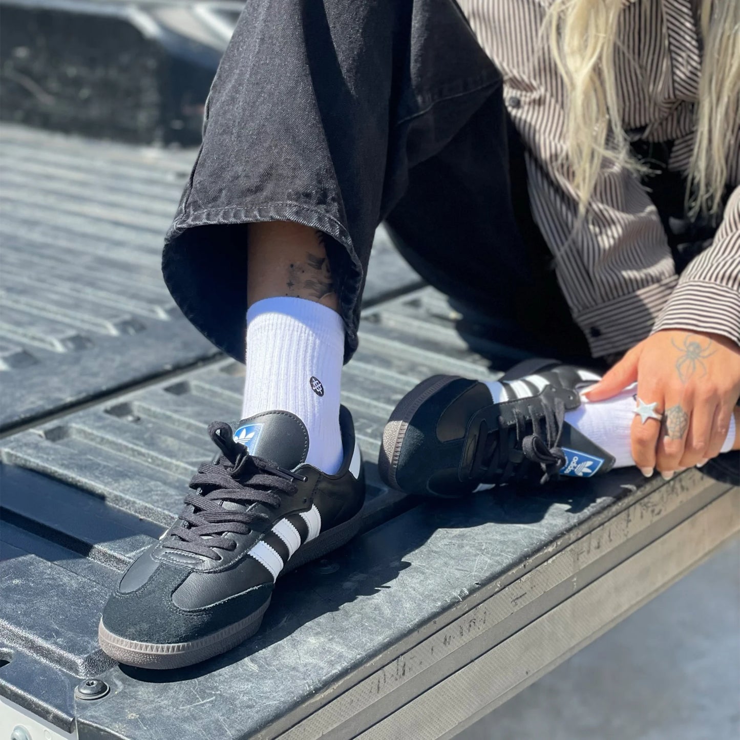 Stance Icon Quarter Socks - White