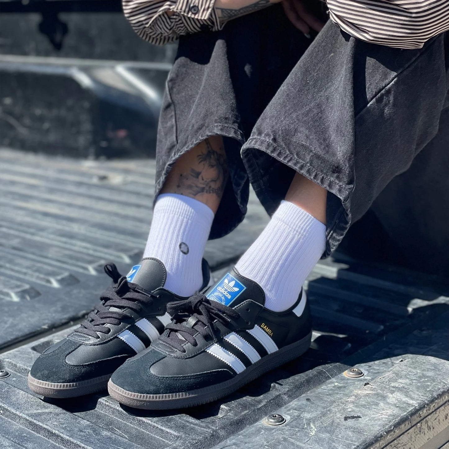 Stance Icon Quarter Socks - White