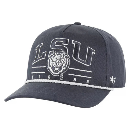 47 LSU Tigers Vintage Roscoe Rope Hitch Adjustable Hat - Navy