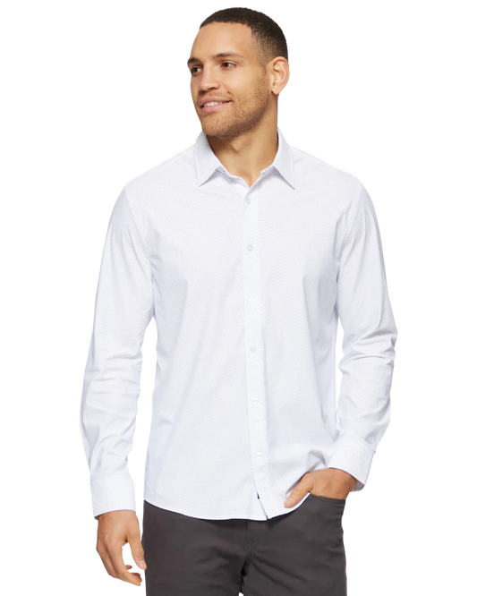 Madeflex Journey Performance Shirt - White Dot