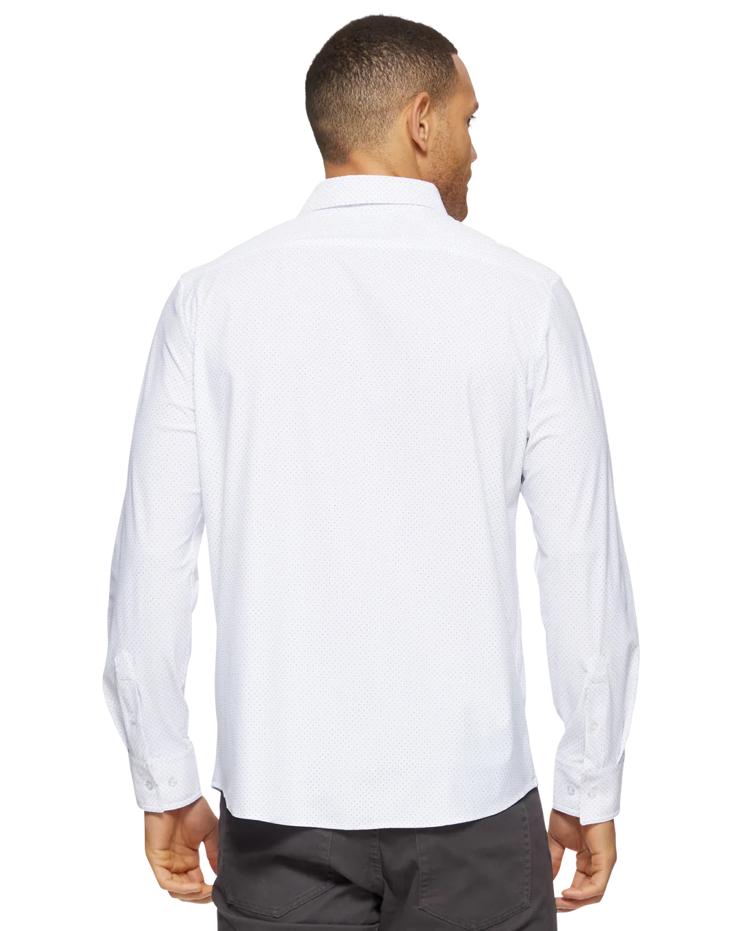 Madeflex Journey Performance Shirt - White Dot