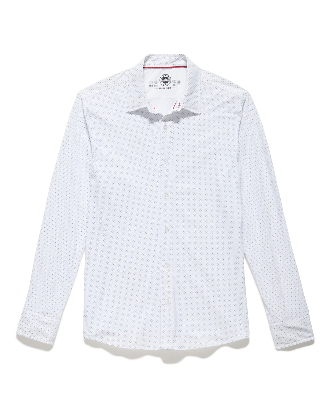 Madeflex Journey Performance Shirt - White Dot