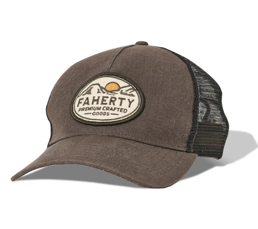 Faherty Rocky Mountain Trucker Hat