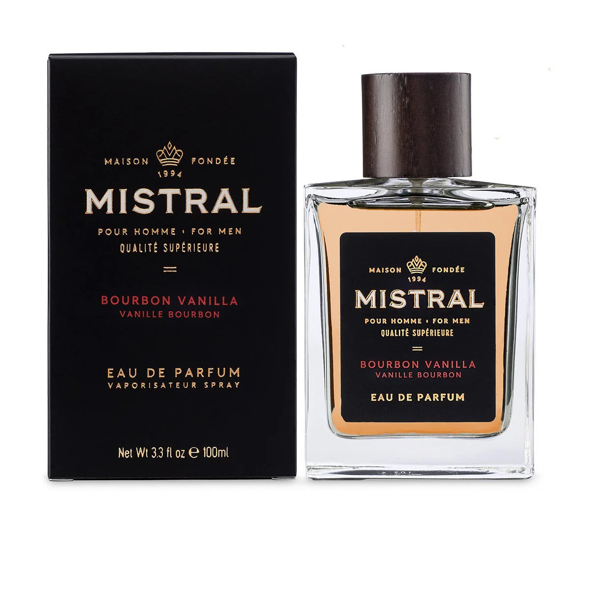 Men's Bourbon Vanilla Cologne