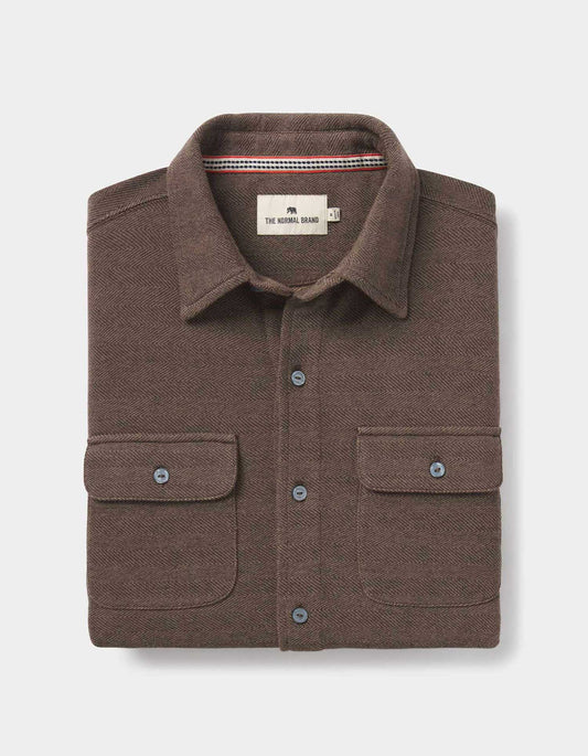 Textured Knit Shirt - Java