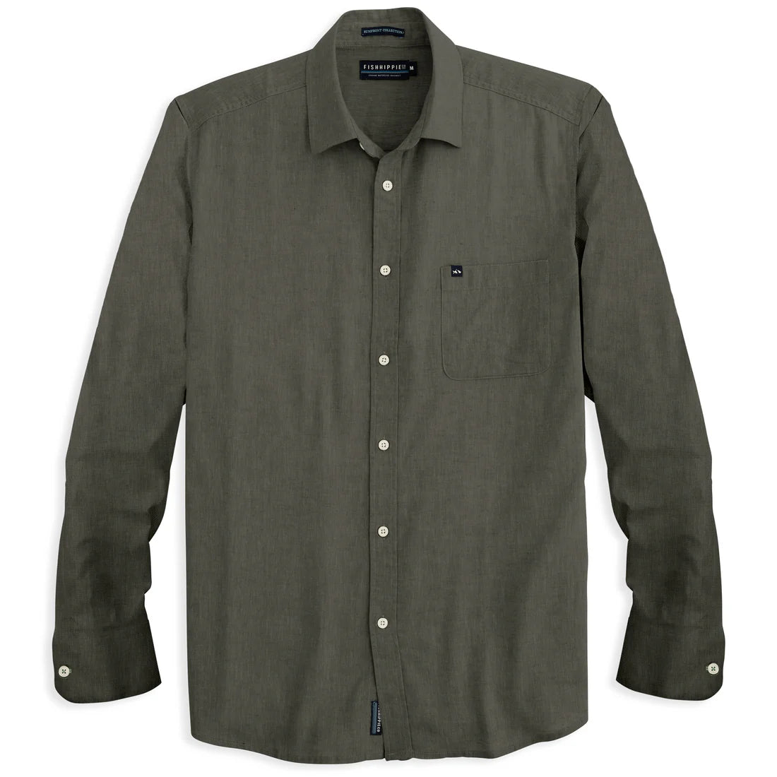 Rumfront Long Sleeve Shirt - Washed Black