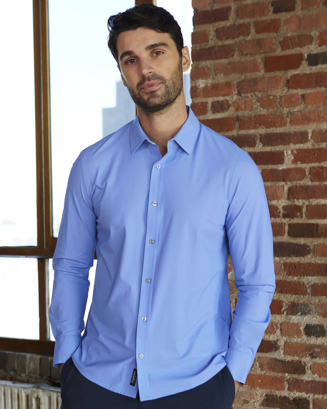 Madeflex Performance Button Down - Blue