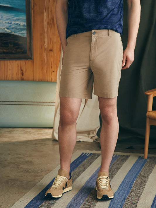 Faherty All Day Shorts - Khaki