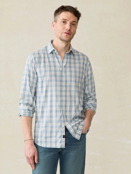 The Movement™ Shirt - Cloud Lake Plaid