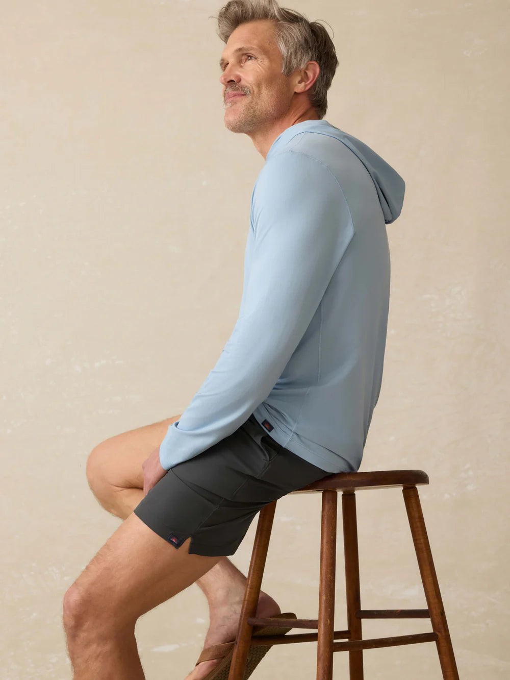 Shorelite UPF Hoodie - Blue Breeze