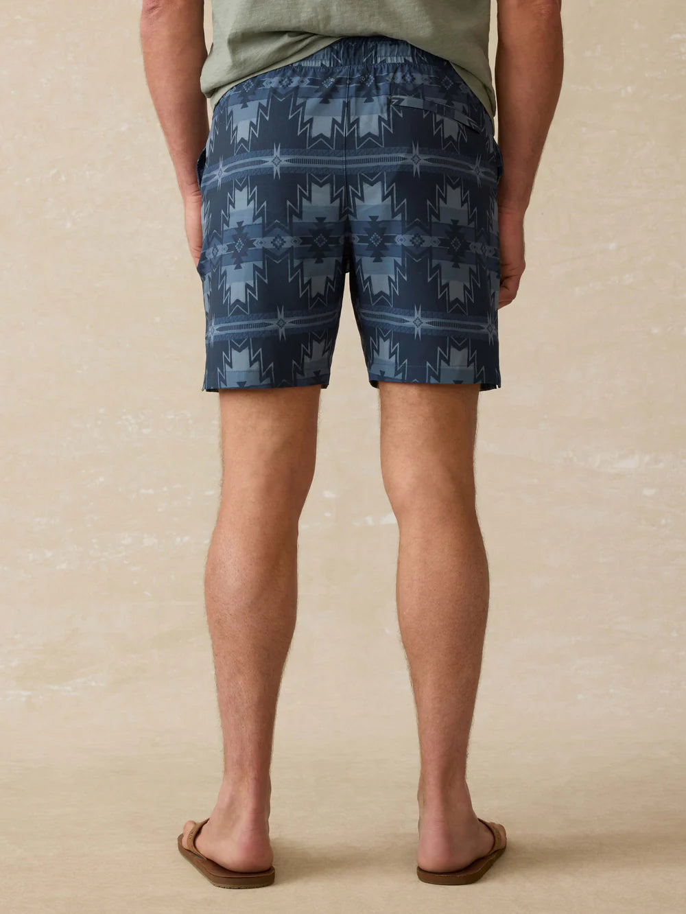 Doug Good Feather Shorelite Trunk - Night Navy Stars