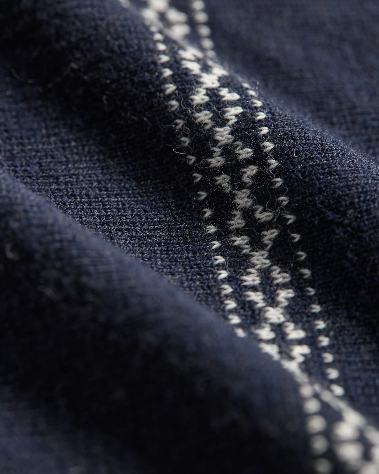 Reagan Sweater Polo - Navy