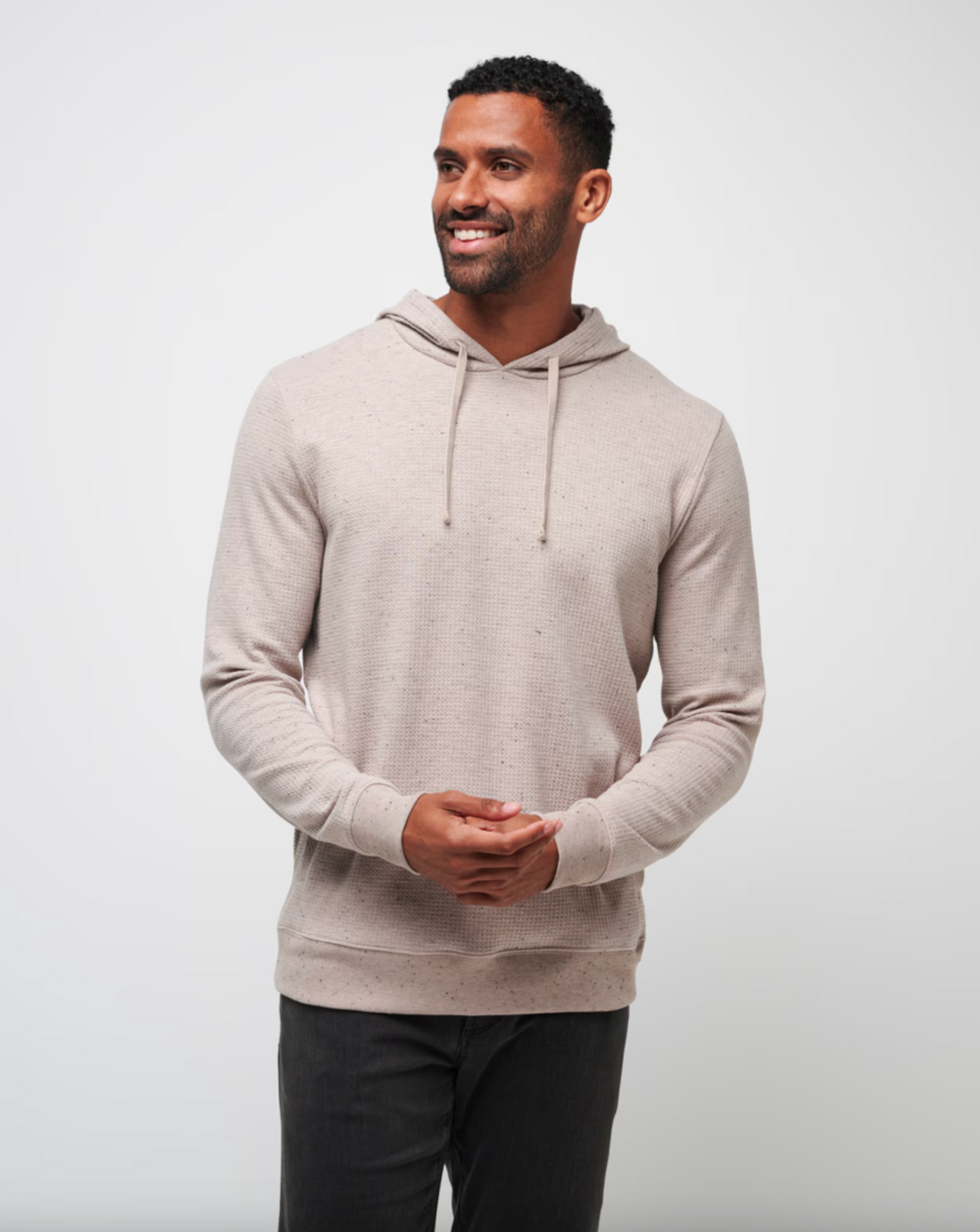 Cloud Waffle Hoodie - Tan