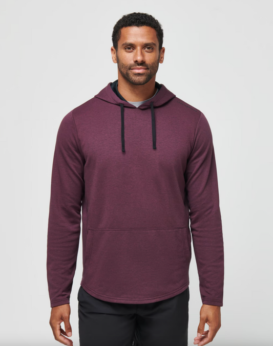 Upgraded Tech Hoodie - Heather Mauve