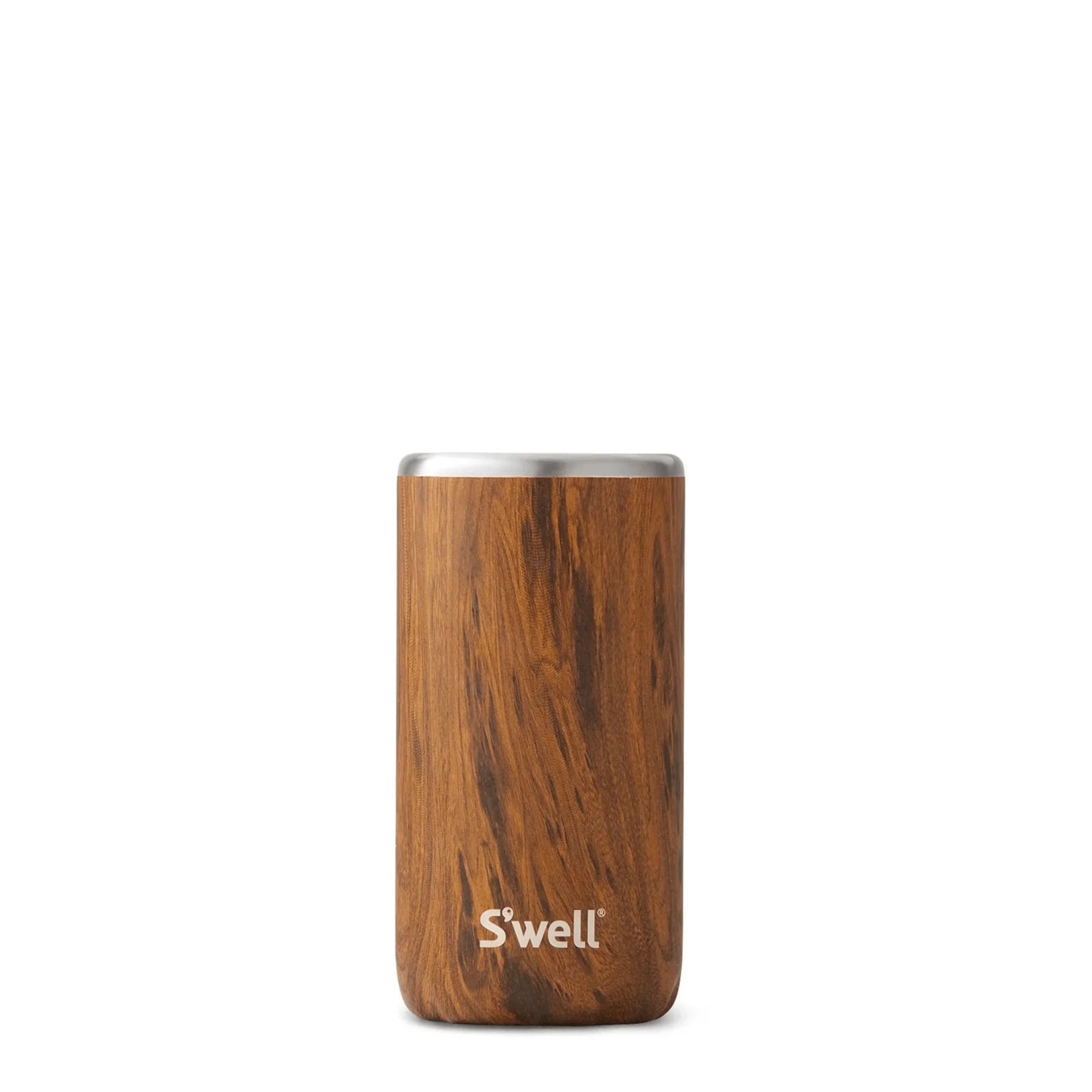 Slim Drink Chiller - 12oz Teakwood