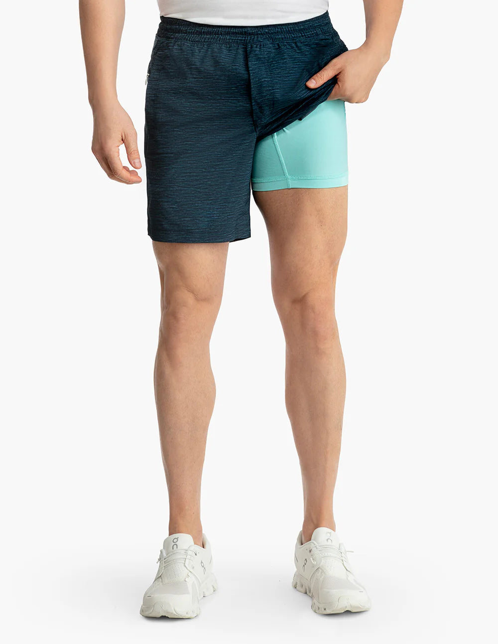 Birddogs Gym Shorts -Navy Heather