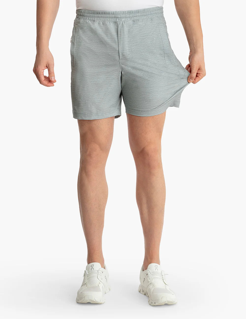 Birddogs Gym Shorts - Grey Heather