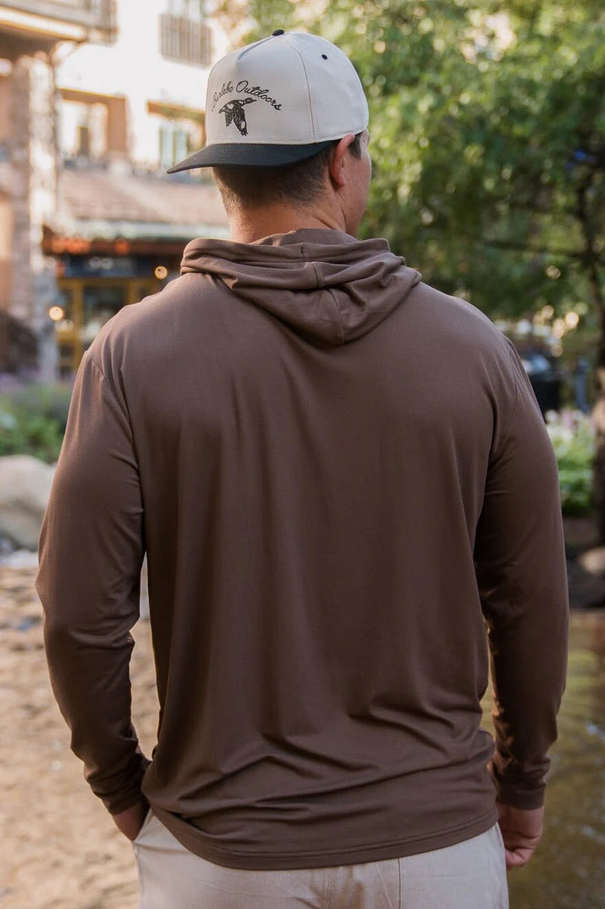 Performance Hoodie - Brown