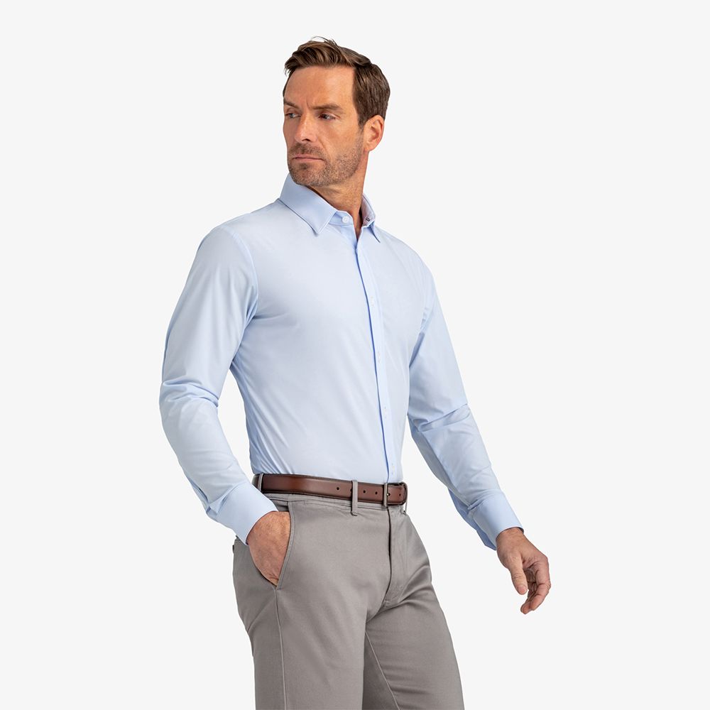 Leeward Dress Shirt - Light Blue