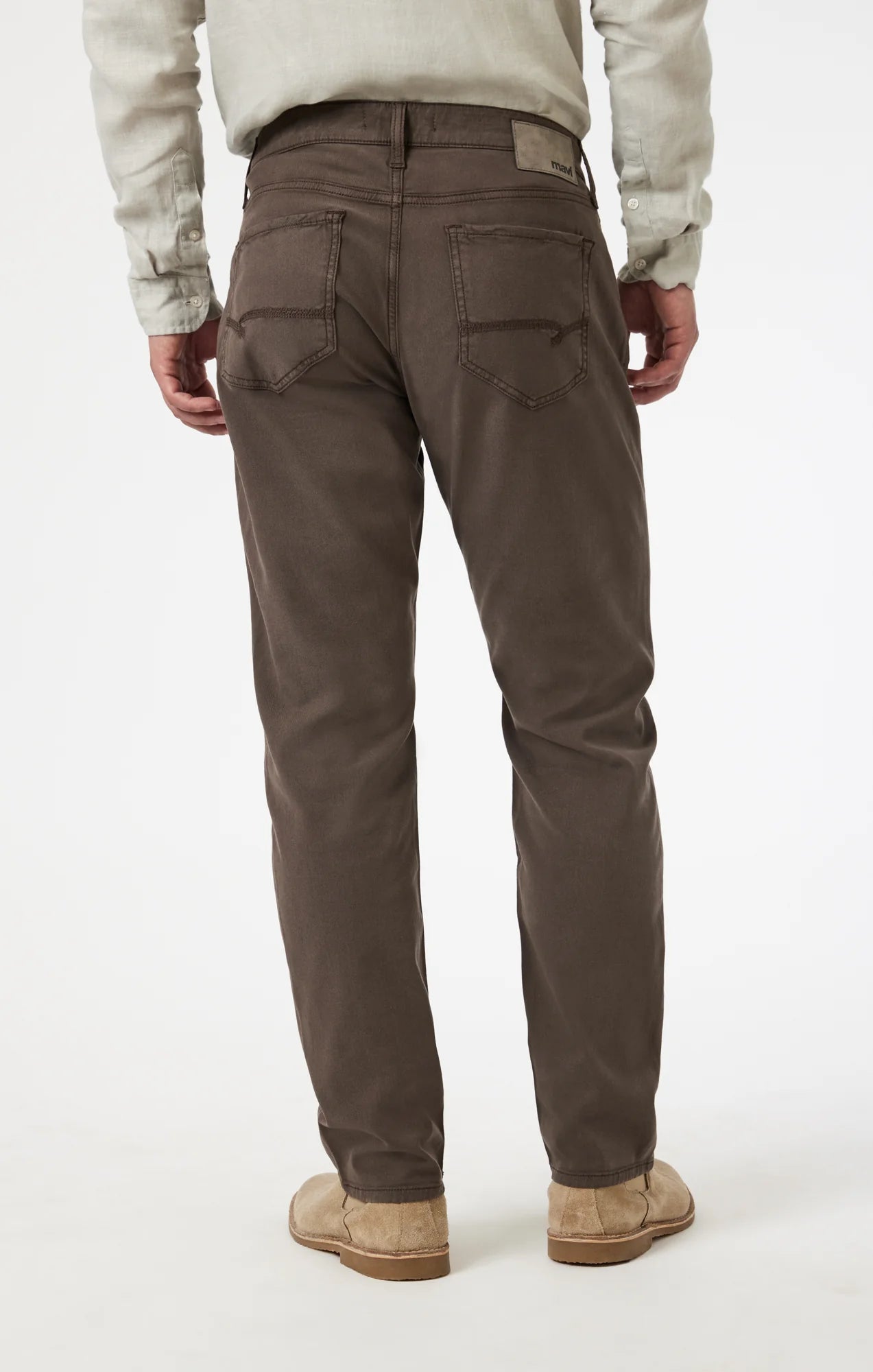 Marcus Slim Straight Leg Pants - Oak Luxe Twill